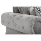 Verona Corner Sofa, 4 Seater Scatter Back Grey or Mink - Furniture Network