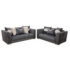 Empire 3+2 Seater Sofa Set, Grey or Black - Furniture Network