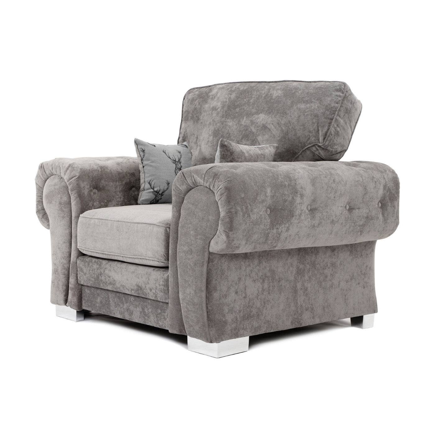 Verona Full Back Left or Right Corner Sofa 4 Seater - Furniture Network