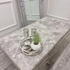 Arial Marble Coffee Table in White, Black or Grey - Furniture Network