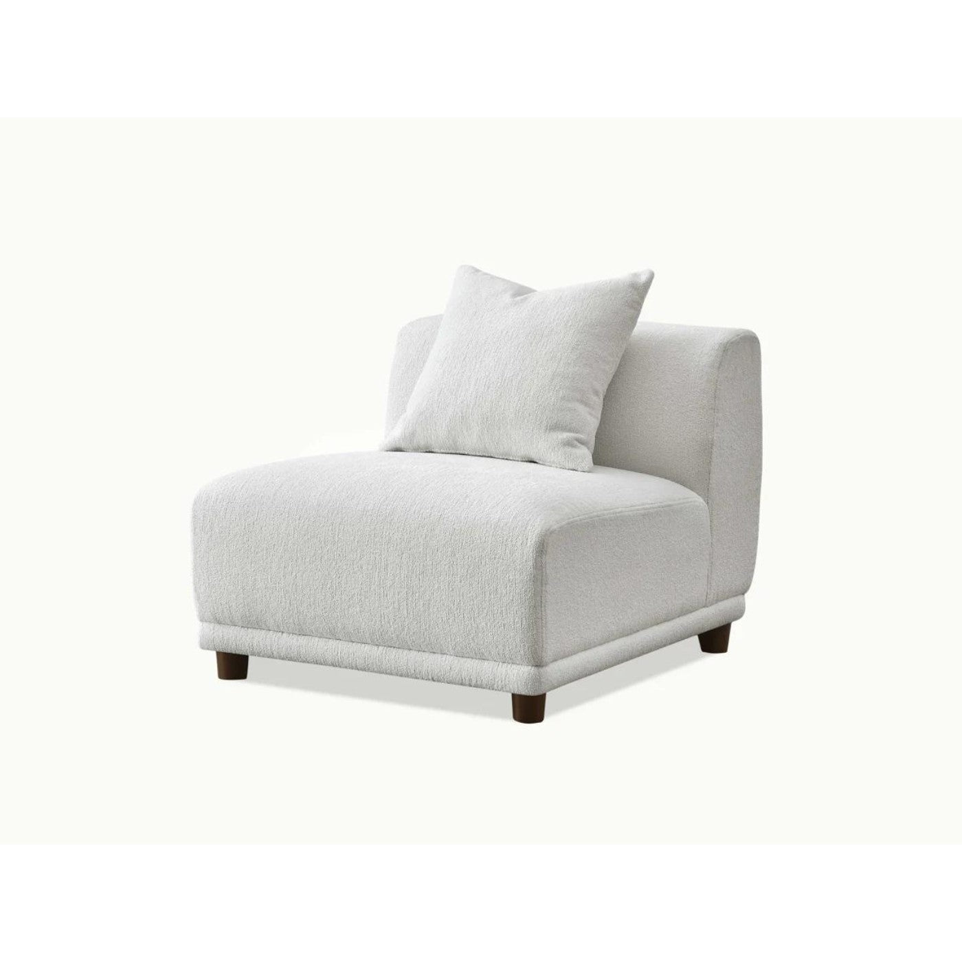 Lottie Modular Corner Sofa in Cream White - Furniture Network