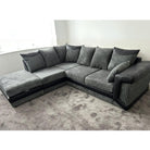 Dino Corner Sofa in Grey or Brown - Furniture Network