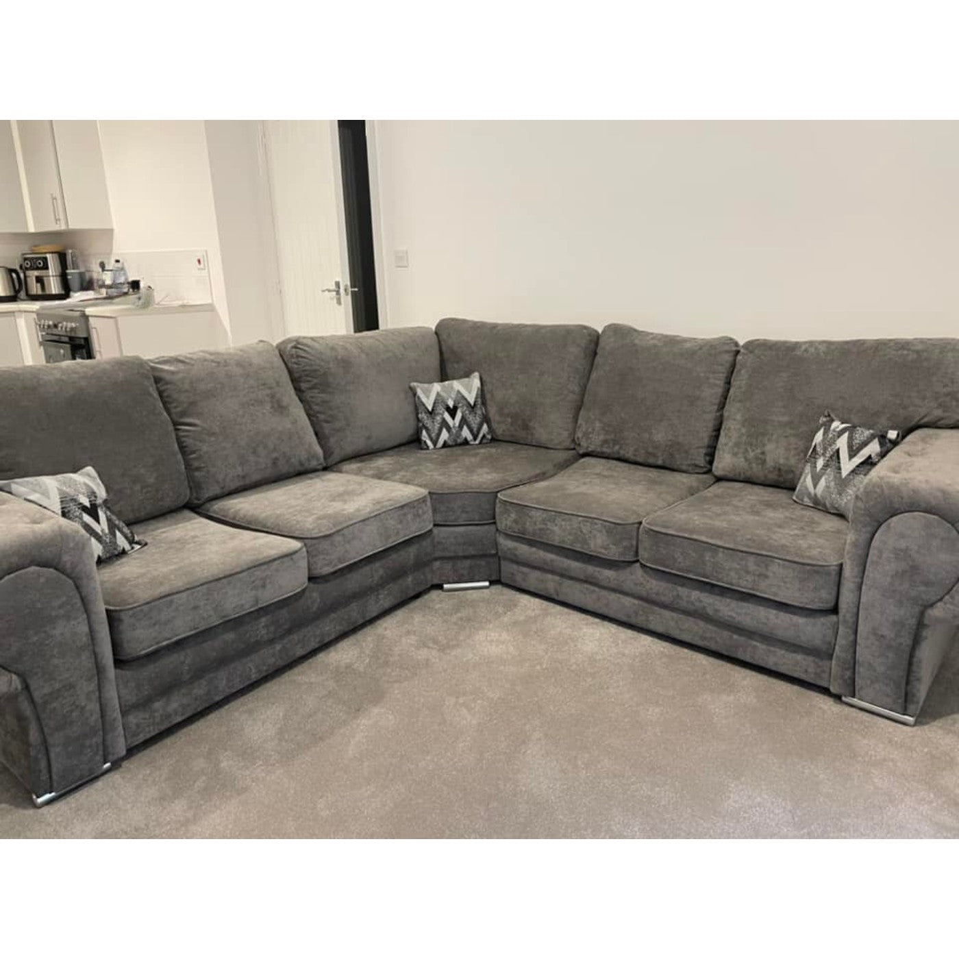 Verona Full Back 2C2 Corner Sofa 5 Seater - Furniture Network