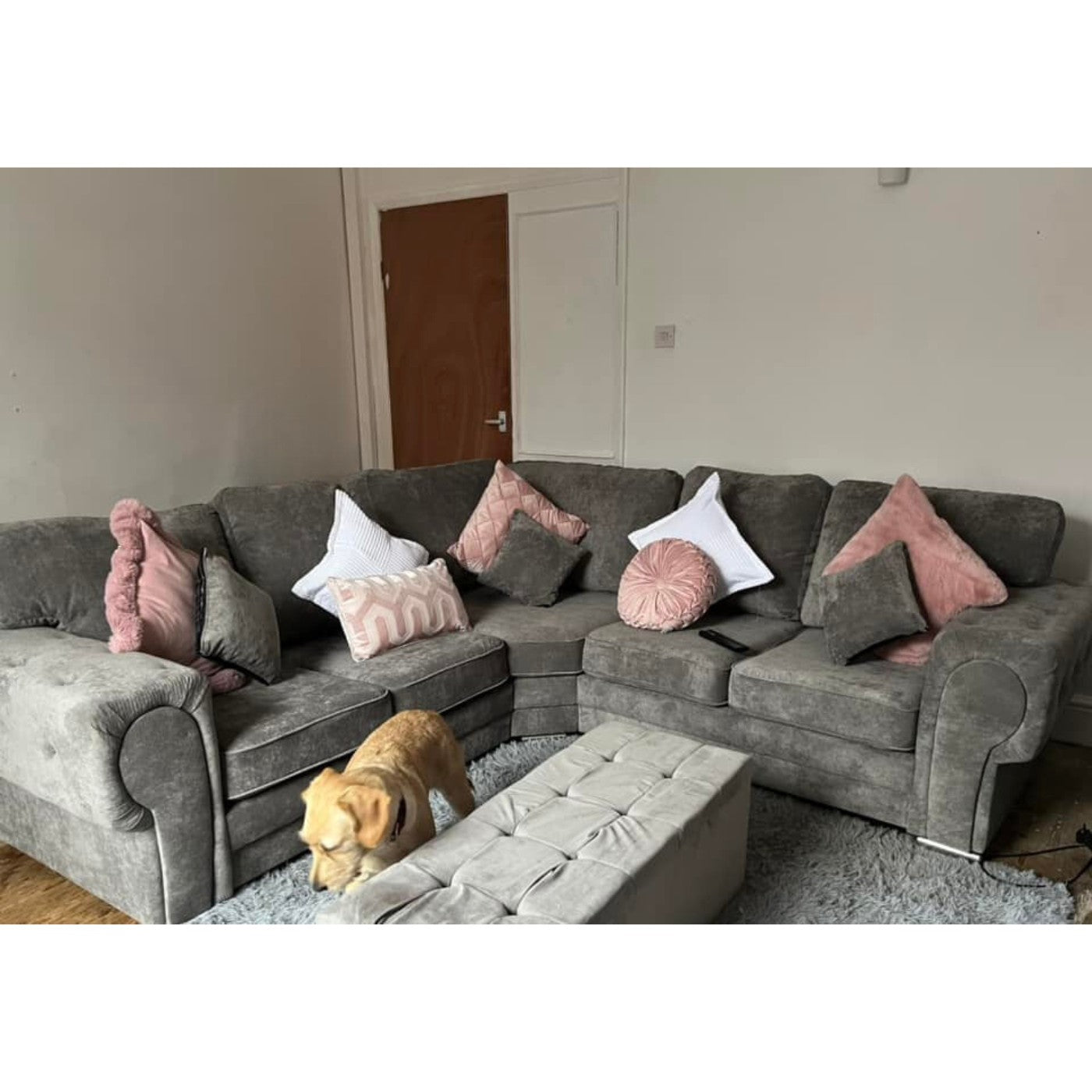 Verona Full Back 2C2 Corner Sofa 5 Seater - Furniture Network