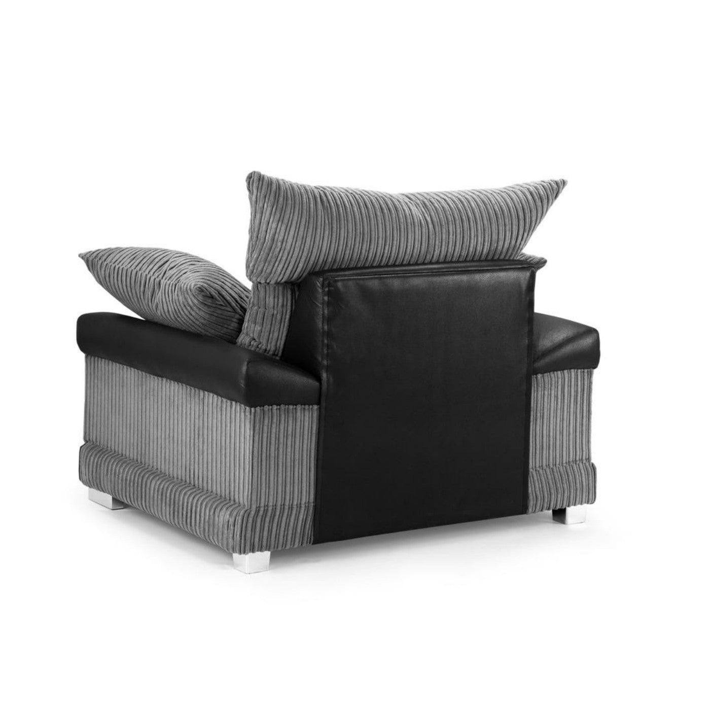 Dino Corner Sofa in Grey or Brown - Furniture Network