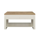 Highgate 2 Drawer Coffee Table - Navy, Cream, Grey - Furniture Network