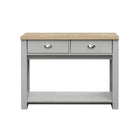 Highgate 2 Drawer Console Table - Navy, Cream, Grey - Furniture Network