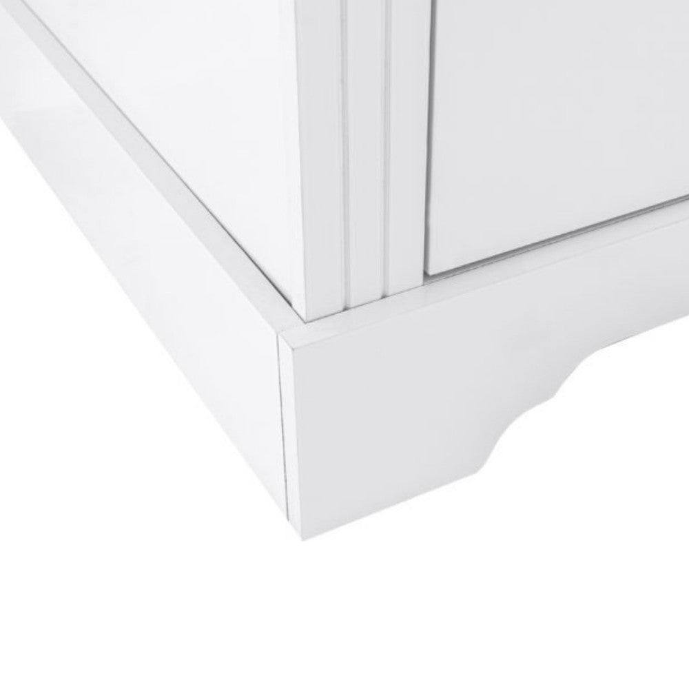 Toledo 2 Door Wardrobe in White or Black - Furniture Network