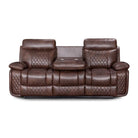 Atlanta 3 & 2 Seater Leather Recliner Sofa, Grey or Brown - Furniture Network