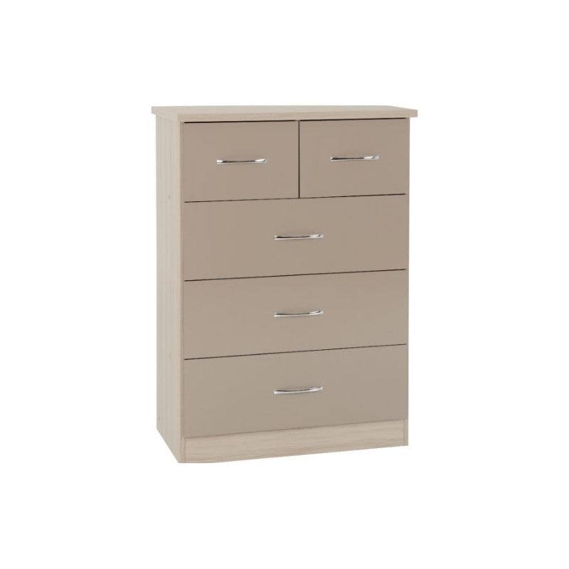 Nevada 3+2 Drawer Chest - Furniture Network