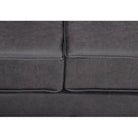 Oakland Leather Corner Sofa (Dark Brown) - Furniture Network