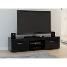 Edgeware TV Unit - Black, Brown & Black, White, Grey & White - Furniture Network