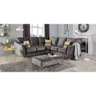 Bespoke Fairmont Corner Sofa - Grey, Silver, Beige, Emerald, Black - Furniture Network