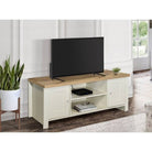 Highgate Large TV Stand - Navy, Cream, Grey - Furniture Network