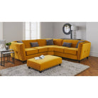 Infinity Corner Sofa - Bespoke Sofa Collection in Mustard, Grey, Black, Blue - Furniture Network