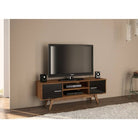 Shard TV Unit - Brown & Black or White - Furniture Network