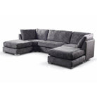 Bishop U-shape Sofa Full Back Beige - Furniture Network