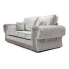 Tangent 3+2 Sofa Set in Black or Silver Crushed Velvet - Furniture Network