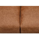 Oakland Leather Corner Sofa (Tan) - Furniture Network