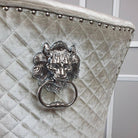 Bentley Dining Chair with Lion Knocker & Quilted Back - Furniture Network