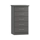 Nevada 5 Drawer Narrow Chest - Furniture Network