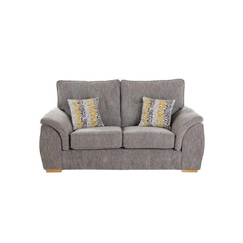 Bespoke Ashley Sofa 3+2 Sofa Set, Footstool, Armchair - Grey, Beige - Furniture Network