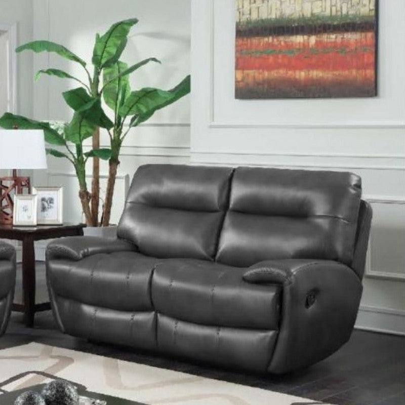 Baileys 3&2 Seater Leather Gel & PU Recliner Sofa, Black or  Grey - Furniture Network