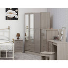 Nevada 4 Drawer Dressing Table Set - Furniture Network