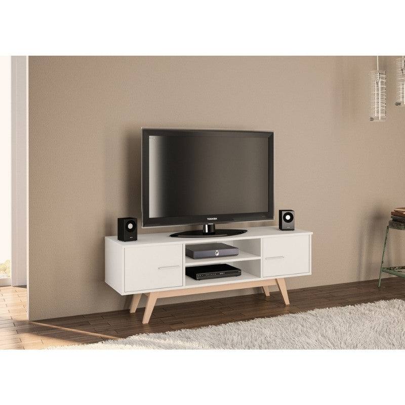 Shard TV Unit - Brown & Black or White - Furniture Network