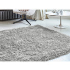 Cascade Plain Shinny Shaggy Rug - Grey, Silver, Cream, Mink, White, Blue - Furniture Network