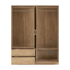 Charles 3 Door Mirrored Wardrobe - Furniture Network