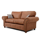 Oakland Leather  3+2 Sofa Set (Tan) - Furniture Network