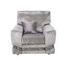 Glitz Crushed Velvet Sofa Collection - 3 Seater, 2 Seater, Sofa Set, Armchair, Footstool - Furniture Network