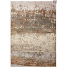 Aurora Dune Gold Metallic Rug - Abstract & Modern - Furniture Network