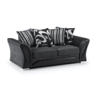 Shannon Sofa Luxe Model 3+2 Sofa Set, 3 Seater & 2 Seater in Grey - Furniture Network