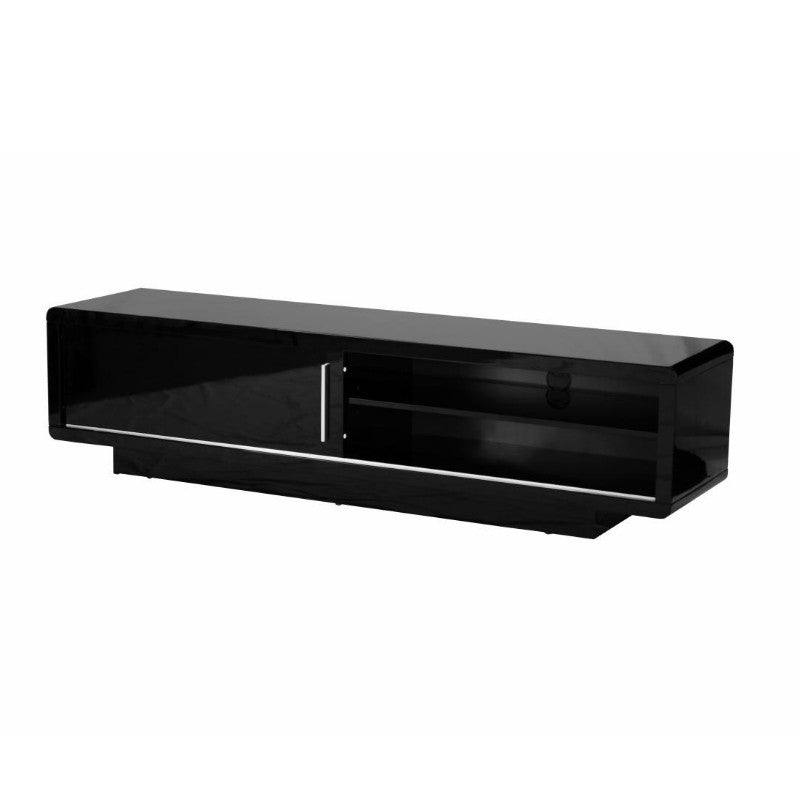 Newham Modern TV Stand - Black & White, Black, Brown - Large - Furniture Network