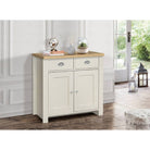 Highgate 2 Door 2 Drawer Sideboard - Cream, Navy, Grey - Furniture Network