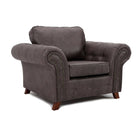 Oakland Leather 3+2 Sofa Set (Dark Brown) - Furniture Network