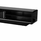 Newham Modern TV Stand - Black & White, Black, Brown - Large - Furniture Network