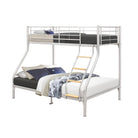 Nexus Bunk Bed - Double + Single Metal Bunk Bed - Furniture Network