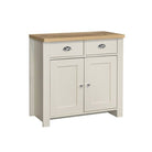 Highgate 2 Door 2 Drawer Sideboard - Cream, Navy, Grey - Furniture Network