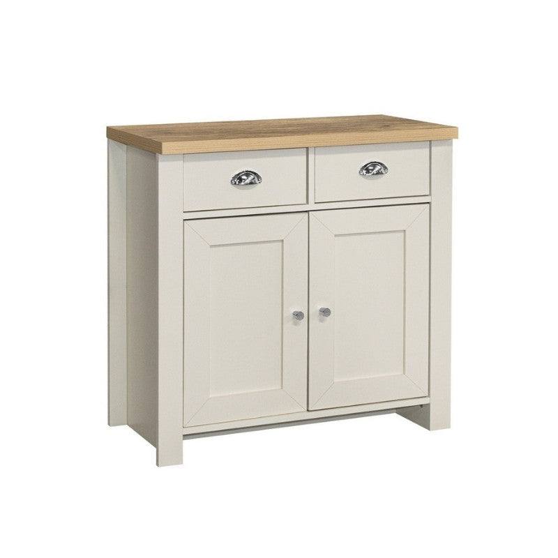 Highgate 2 Door 2 Drawer Sideboard - Cream, Navy, Grey - Furniture Network