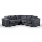 Bentley Full Back Corner Sofa Grey - Furniture Network