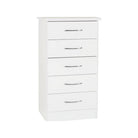 Nevada 5 Drawer Narrow Chest - Furniture Network