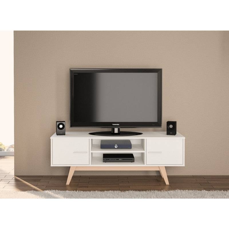 Shard TV Unit - Brown & Black or White - Furniture Network