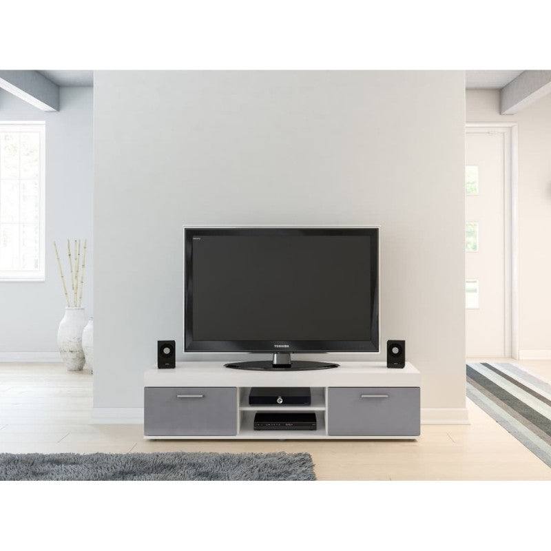 Edgeware TV Unit - Black, Brown & Black, White, Grey & White - Furniture Network