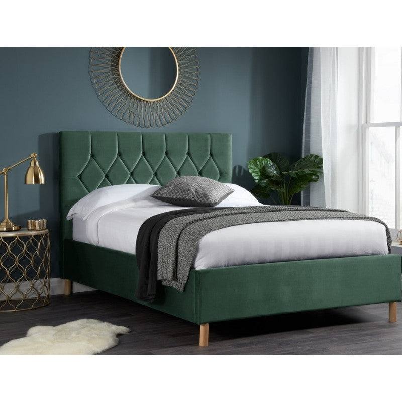 Loxley Ottoman Fabric Bed - Furniture Network