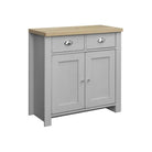 Highgate 2 Door 2 Drawer Sideboard - Cream, Navy, Grey - Furniture Network