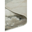 Aurora Quartz Metallic Abstract Rug in Silver & Grey - Furniture Network