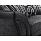 Shannon Corner Sofa, Luxe Model in Grey - Furniture Network